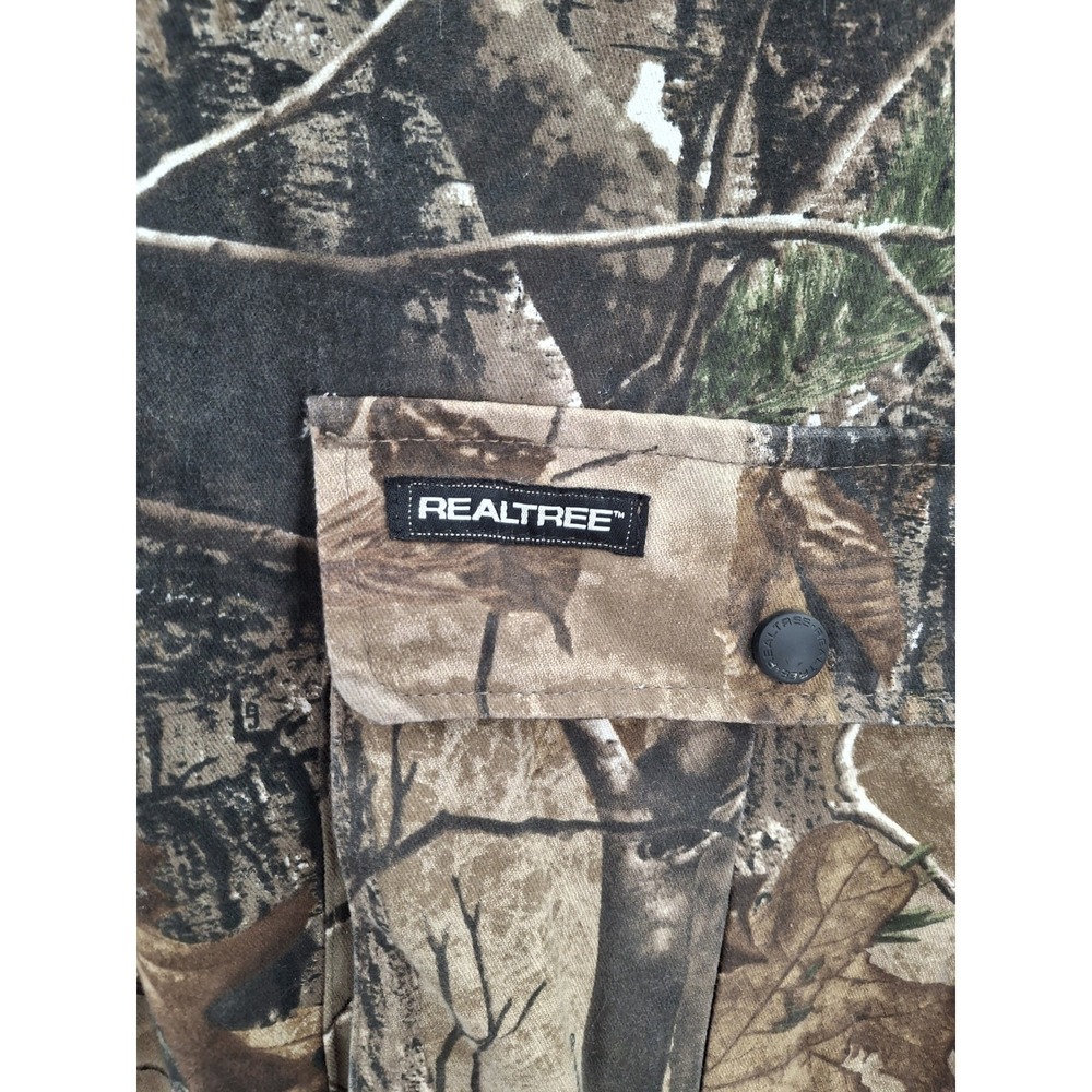 Realtree Men's XL/ 2XL Real Tree Camo Mesh Hunting Vest w/ Utility Pockets - Picture 2 of 14